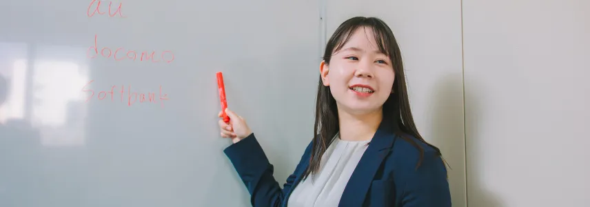 BUSINESSページのトップの画像